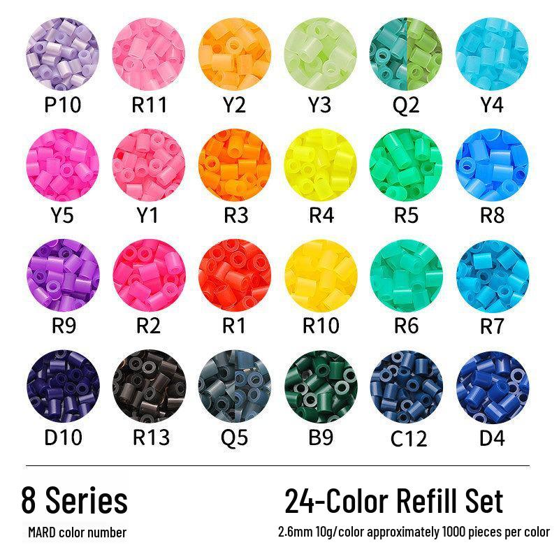 Haus 294 Color Fusion Perler Perlen Nachfüllset - 221 Spezialfarben DIY-Materialien
