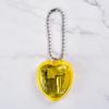 Creative Acryl Heart-Shaped Musical Box Metal Mini Music Box Gift Keychain