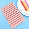 Silicone Chocolate Molds Strip Non-stick Fondant Mould Pretzel Stick Mold  Cupcake Decoration