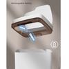 Intelligent Trash Container with Sensors Lid Fashion Automatic Garbage Can for Various Room Placement Trash Bin