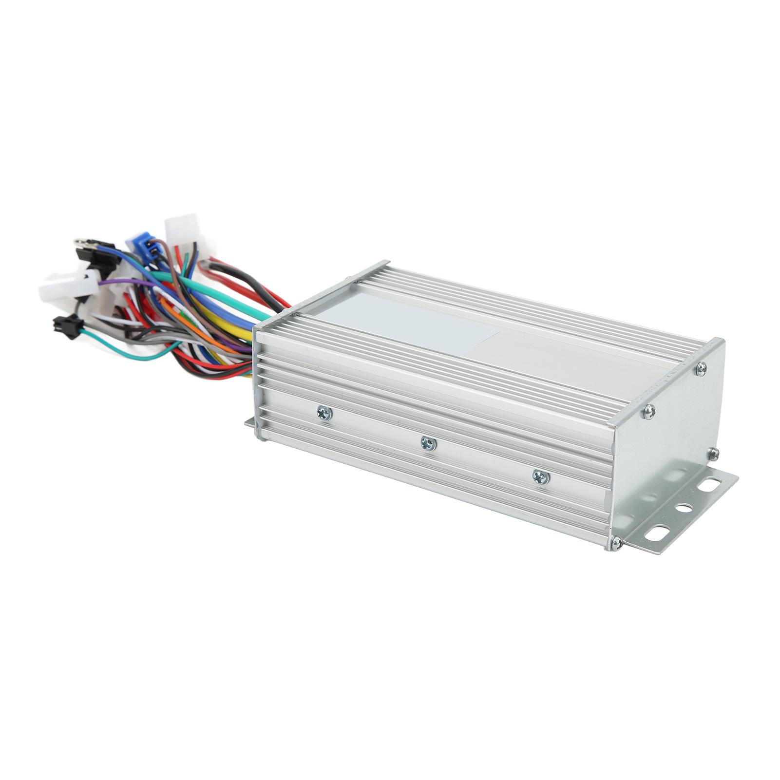 

48 В 500 Вт бесщеточный контроллер двигателя из алюминиевого сплава 2-режимный контроллер скорости двигателя для электровелосипеда