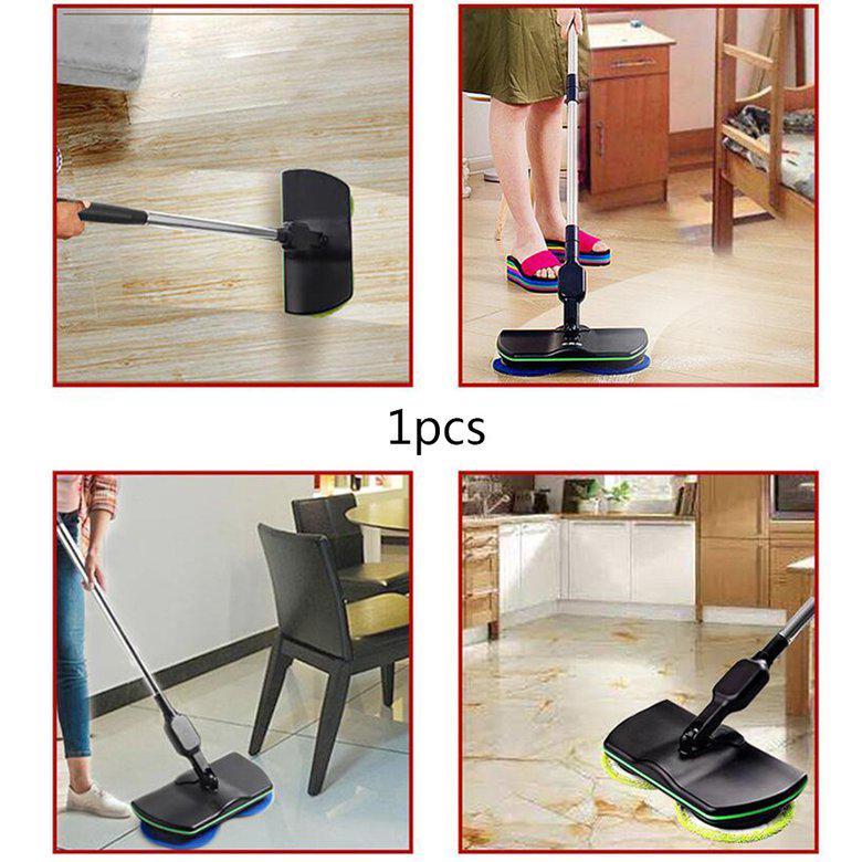 Buy Wireless Electric Sweeper Automatic Mop Machine Cleaning Pad Clean