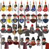 Kinderspielzeug Chinesische Antike Historische Figuren Militärsoldaten Kaiserliche Garde Militärbefehlshaber Modell Bausteine Geschenke