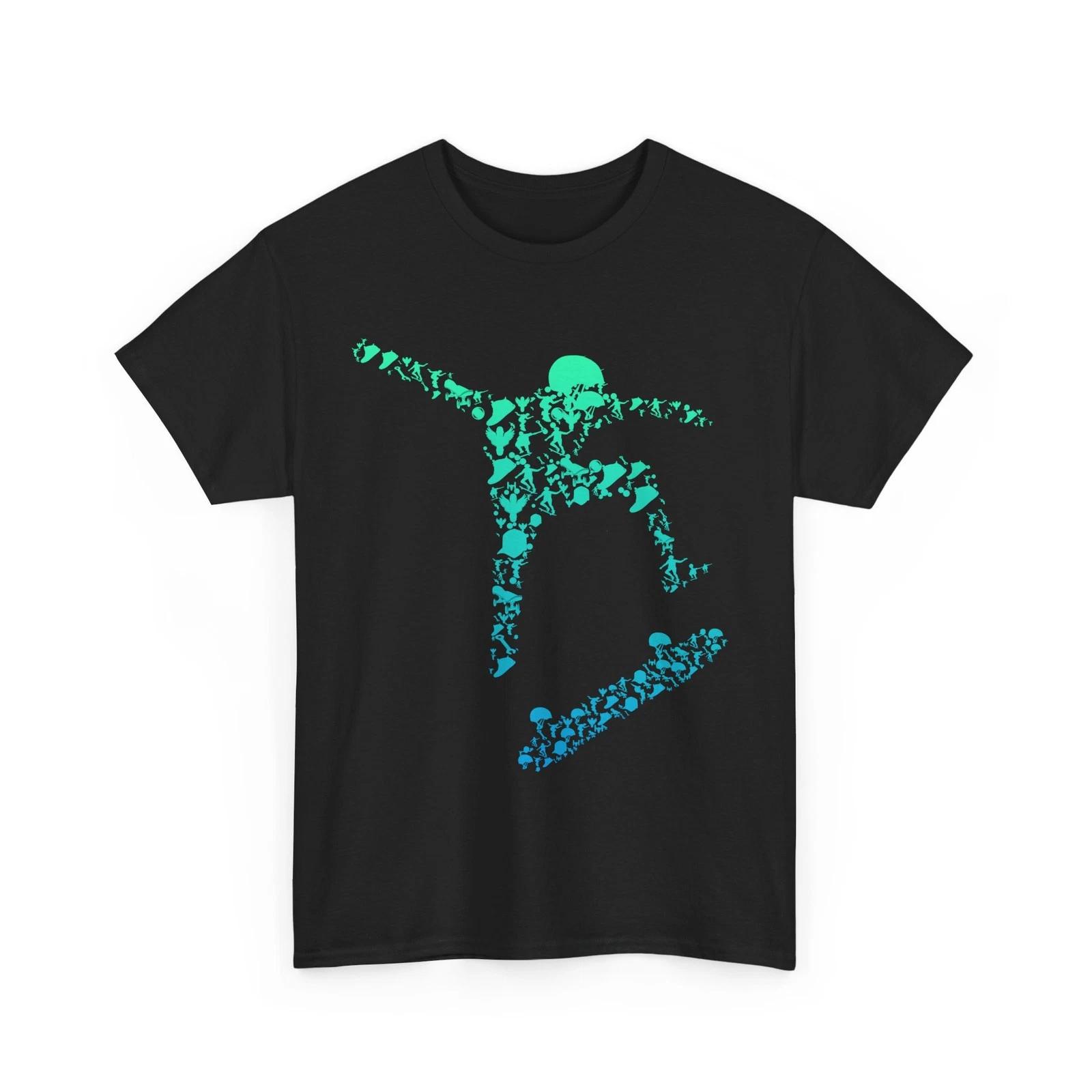 Skateboarder Shirt, Skating Skateboarding Lovers Skater T shirt S
