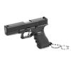 1:3 Scale G17 Keychain High Simulation Decoration Alloy G17 Model Key   for Daily Use