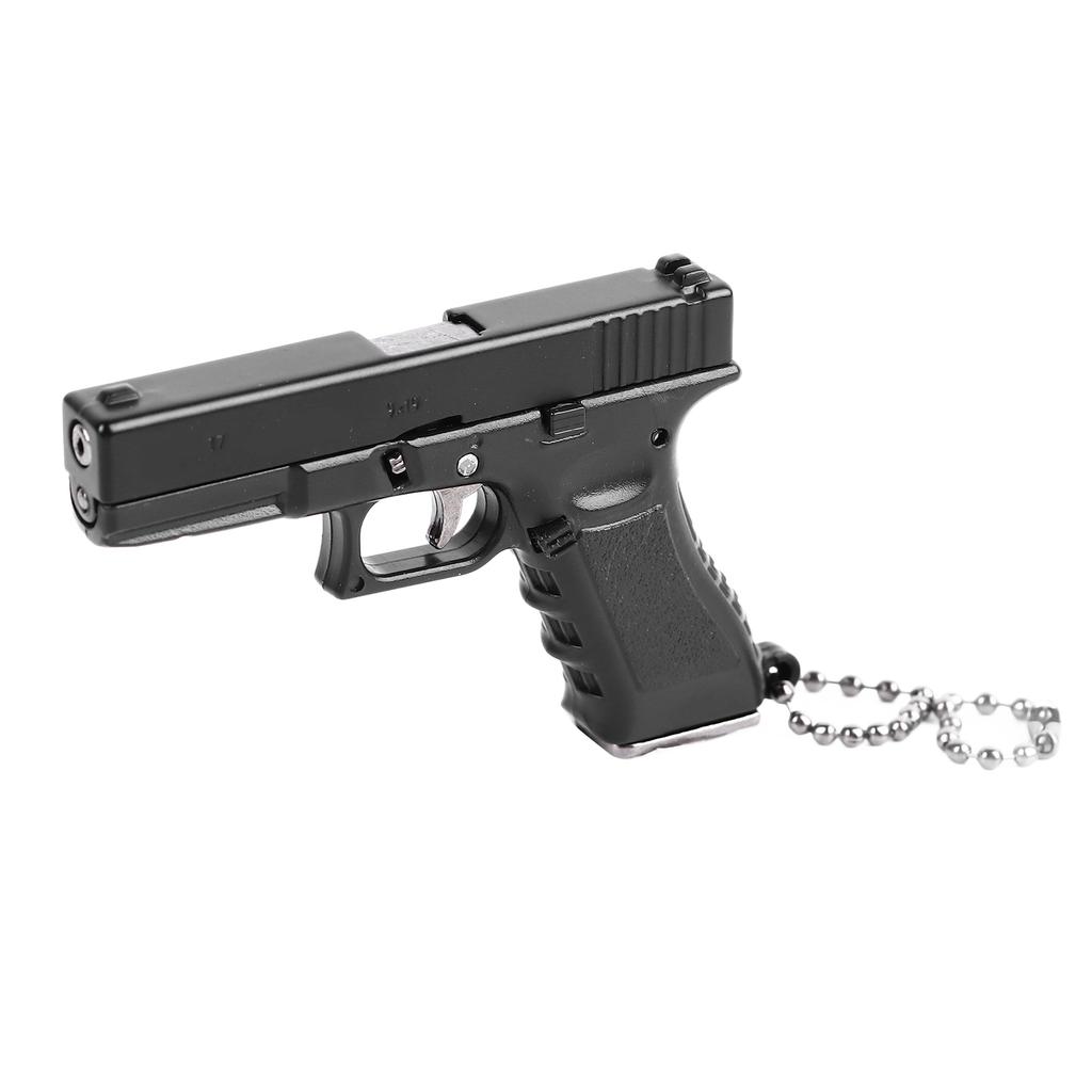 1:3 Scale G17 Keychain High Simulation Decoration Alloy G17 Model Key   for Daily Use