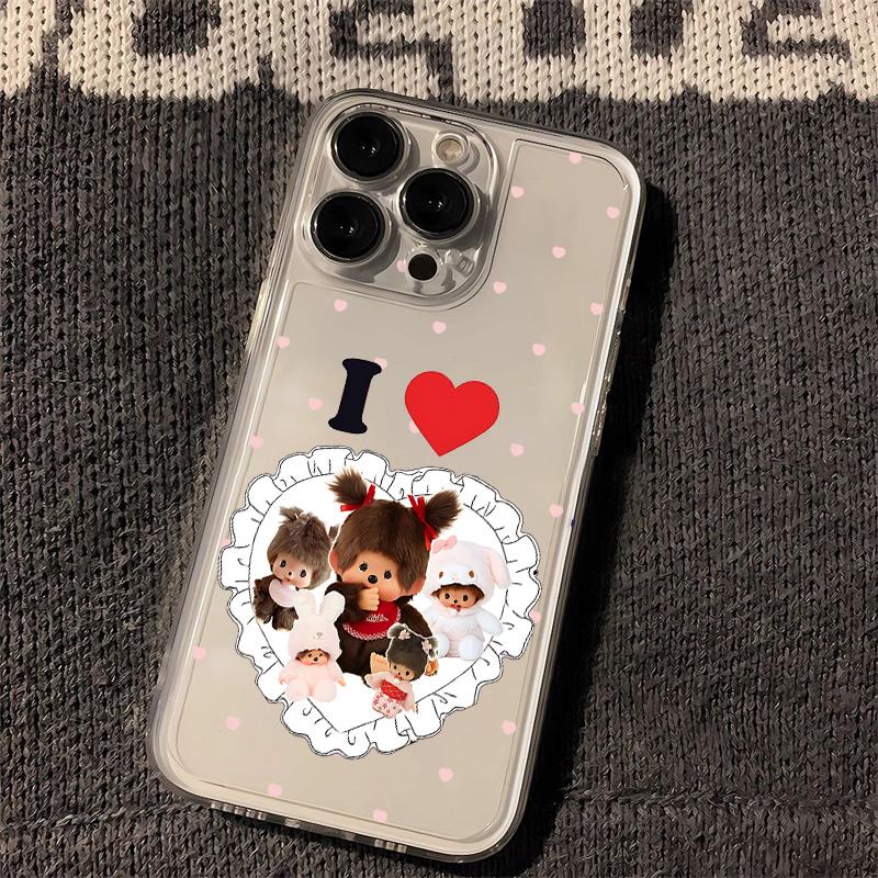 Cartoon M-Monchhichis Phone Case For Xiaomi Redmi Note 15 15C 14 13 12 12S 12C 11 10 10C 13C A1 A2 A3 Pro Plus 4G 5G Soft TPU