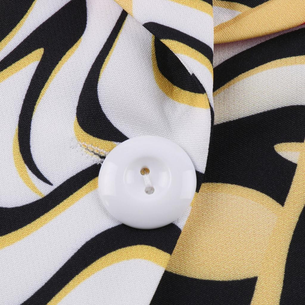 Women Fashion Long Sleeve Print Color Coat Open Front  Suit Jacket