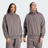 adidas The 2024 Collection Chapter 02 Logo Half-Zip Stand Collar Sweatshirt Unisex Tops Charcoal-Grey IW1627