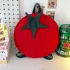Cute Tomato Backpack Casual Student Schoolbag New Large Capacity Backpack  Teenagers