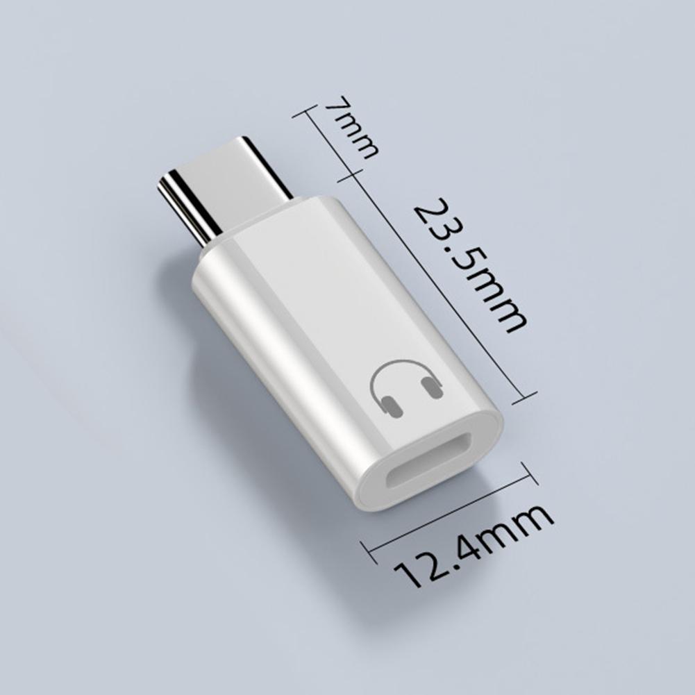 Type C To Lightning Earphone Adapter USB C Male To IOS Female Audio Converter For Iphone 15 16 Samsung USB C Lightning Adapter