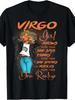 100% Made In USA, 180g Virgo Girl Knows More Than She Says for T-Shirt