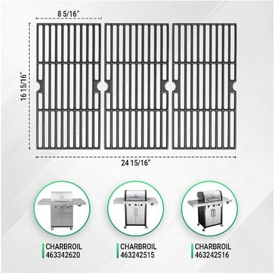 Cast Iron Charcoal BBQ Grill with Fire BBQ Net 66123