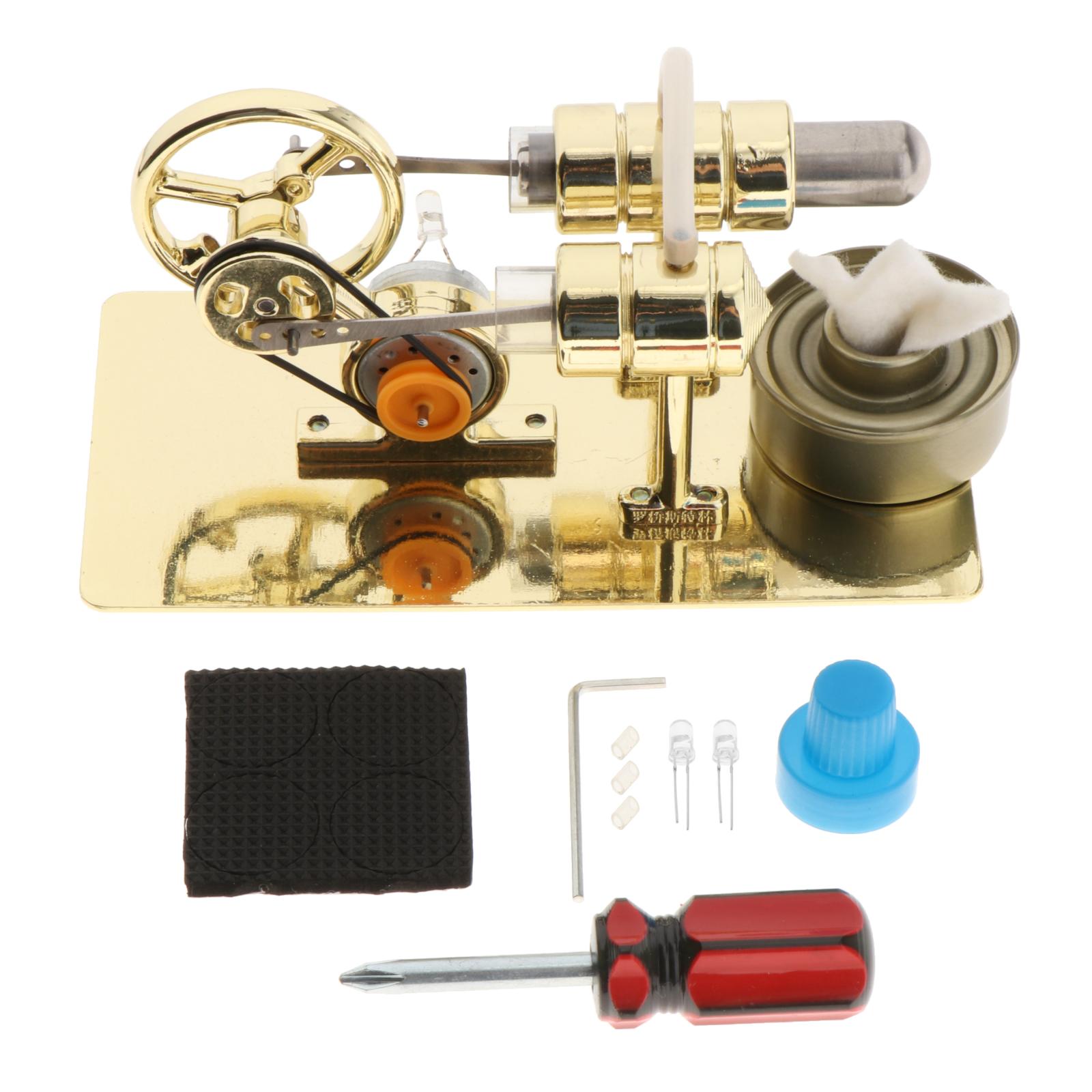 Low Temperature Stirling Engine Motor Steam Heat Education Model Toy Kits China Mainland