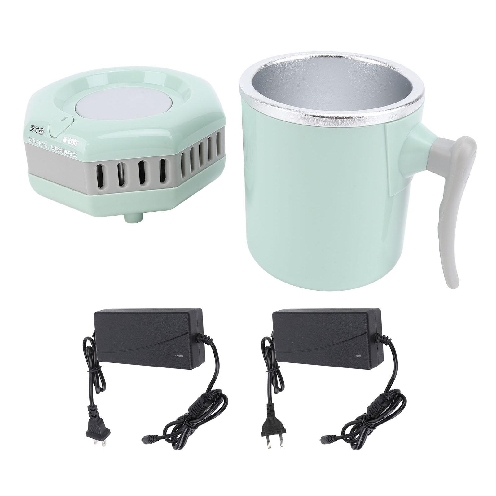 

Електрична охолоджувальна чашка 420 мл Швидке охолодження Подвійне використання Настільний охолоджувач і підігрівач чашки для чаю, кави, напоїв EU