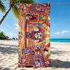 The A-Amazing D-Digital C-Circus Towel Microfiber Thin Lightweight Absorbent Quick Dry For Beach Swimming Yoga Bath Sport Travel