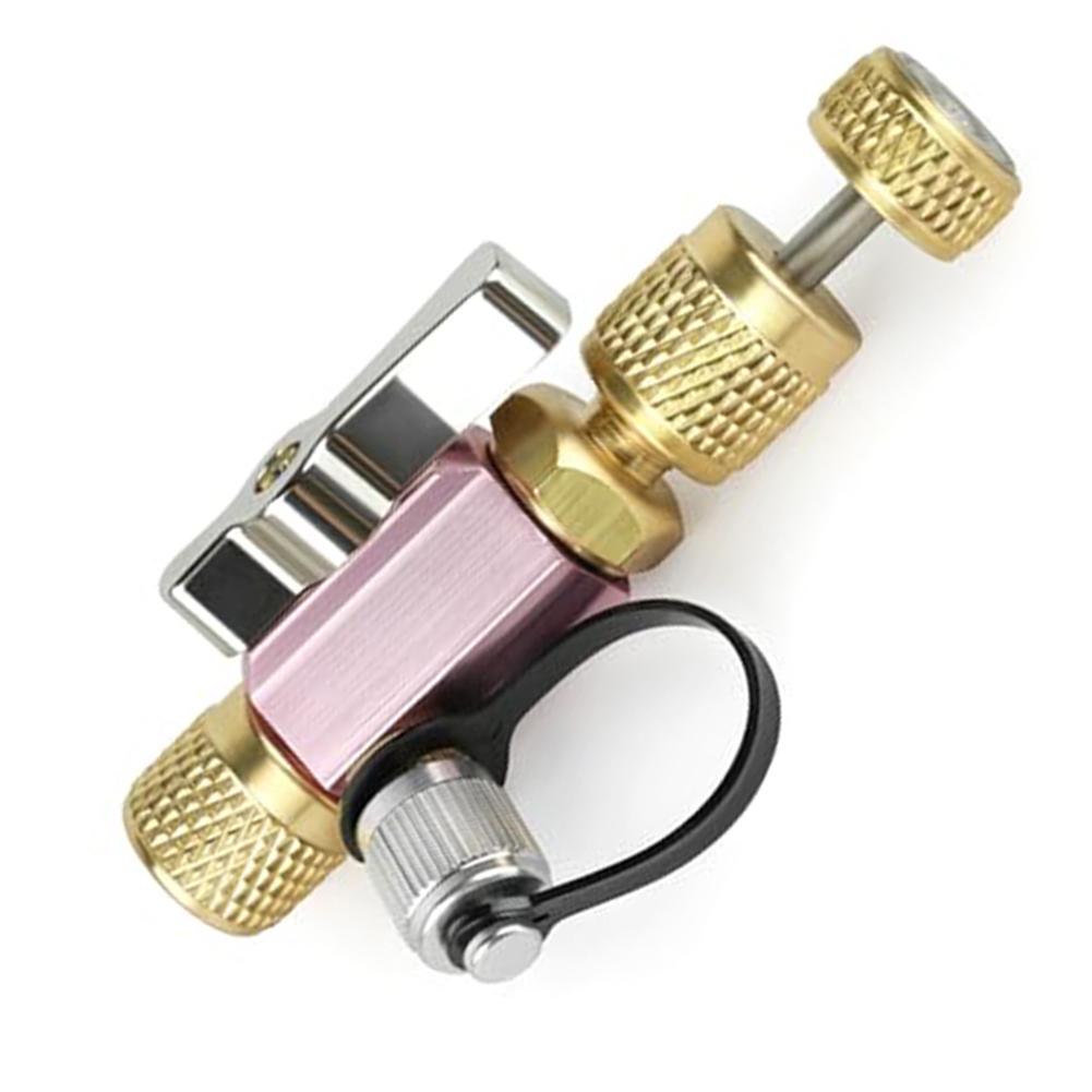Valve Core Removal Tool Vacuum-Rated Valve Core Removal Tool Valve Core Disassembly R410A 5/16in Female Flare 1/4in Male Flare