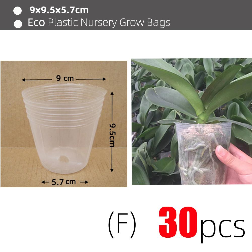 Transparent Nursery Pots Plastic Orchid Propagation Containers Flowers Vegetables Cultivation Seedling Supplies Garden Tools