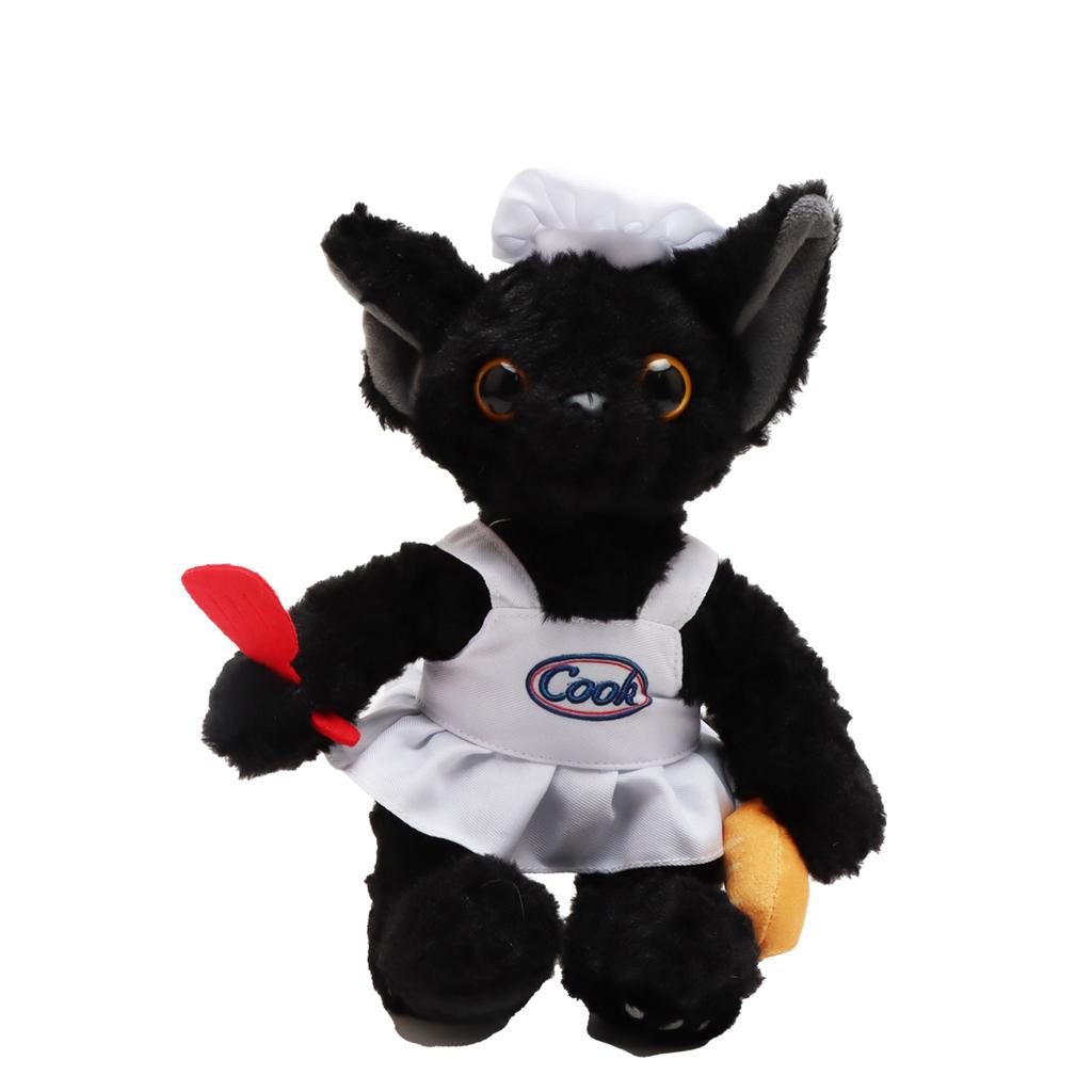 Cute Halloween Plush Toy Cartoon Pumpkin Cat Black Kitten Bat Stuffed Animals Soft Trick-or-Treat Gift for Kids Home Decor