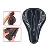 Bike Cushion Cover Reflective Ergonomic High Elasticity Non-slip Sponge Filling Soft Road Bike Seat Cover Cycling Supplies