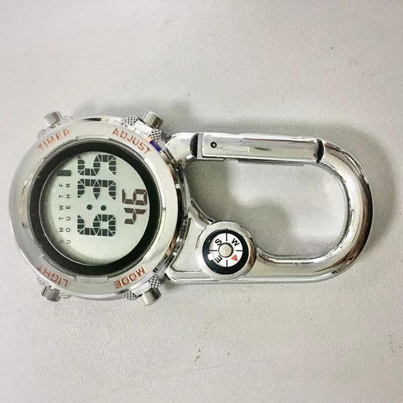 

Mountaineering Watch Multifunctional Electronic Watch Work Learning Timing Waist Watch Waterproof Luminous Outdoor Sports Backpack Watch помаранчевий