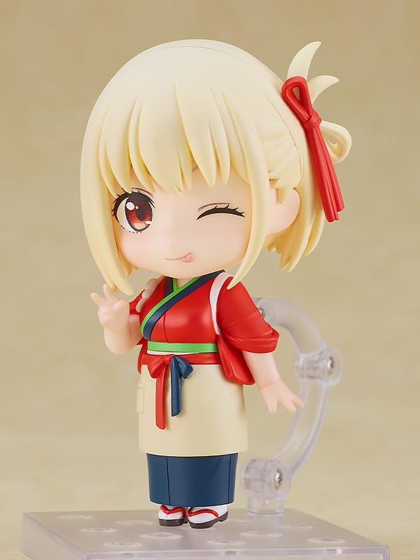 Nendoroid Licorice Recoil Senzoku Nishikigi Cafe Licolico Uniform Plastic Painted Movable Figure Ver. Non-scale