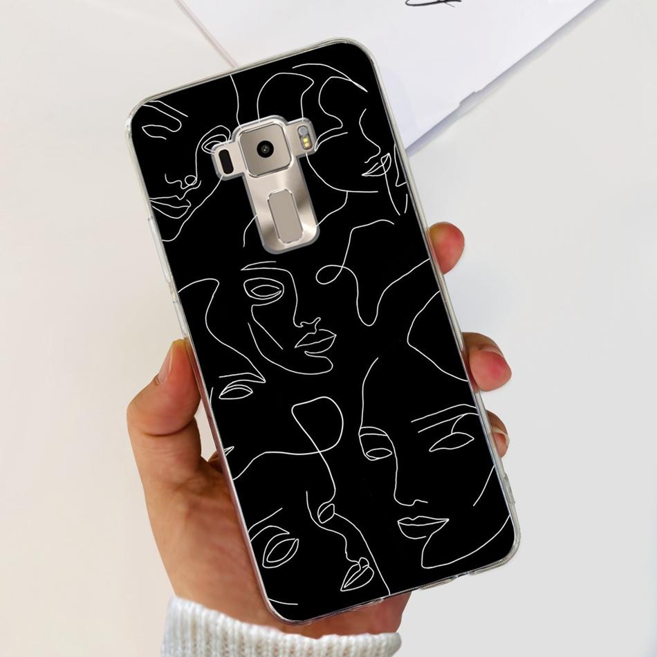 For Asus ZenFone 3 ZE520KL ZA520KL Case Asus ZenFone3 Z017D Z017DA Z017DB 5.2" Fashion Soft Silicone TPU Phone Back Cover