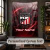 Wall Tapestry Athletic Bilbao FC Print Custom Name Text Wall Hanging Home Decor