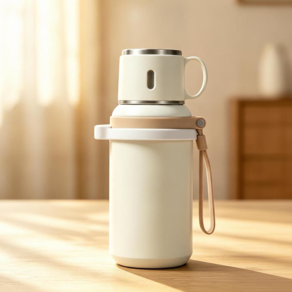 weightedBall Straw Cup Hands-Free for Travel, Seniors