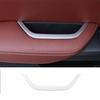 ABS Silver Front Door Storage Box Frame Trim 1X For BMW X3 F25 X4 F26 2011-2017