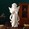 Europäische Retro Engel Figur - Kleine Mädchen Gipsstatue für Kirche Hochzeiten & Fotografie Dekor