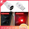 Car Sticker 1x Mini USB LED Car Light Auto Interior Atmosphere Light For Mercedes Benz AMG W204 W205 W203 W211 W212 W213 W201 W2