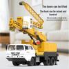Lili Super Large Tower Crane with Cloud Ladder Boom - Engineering Vehicle Inertial Model Educational Toy for Boys