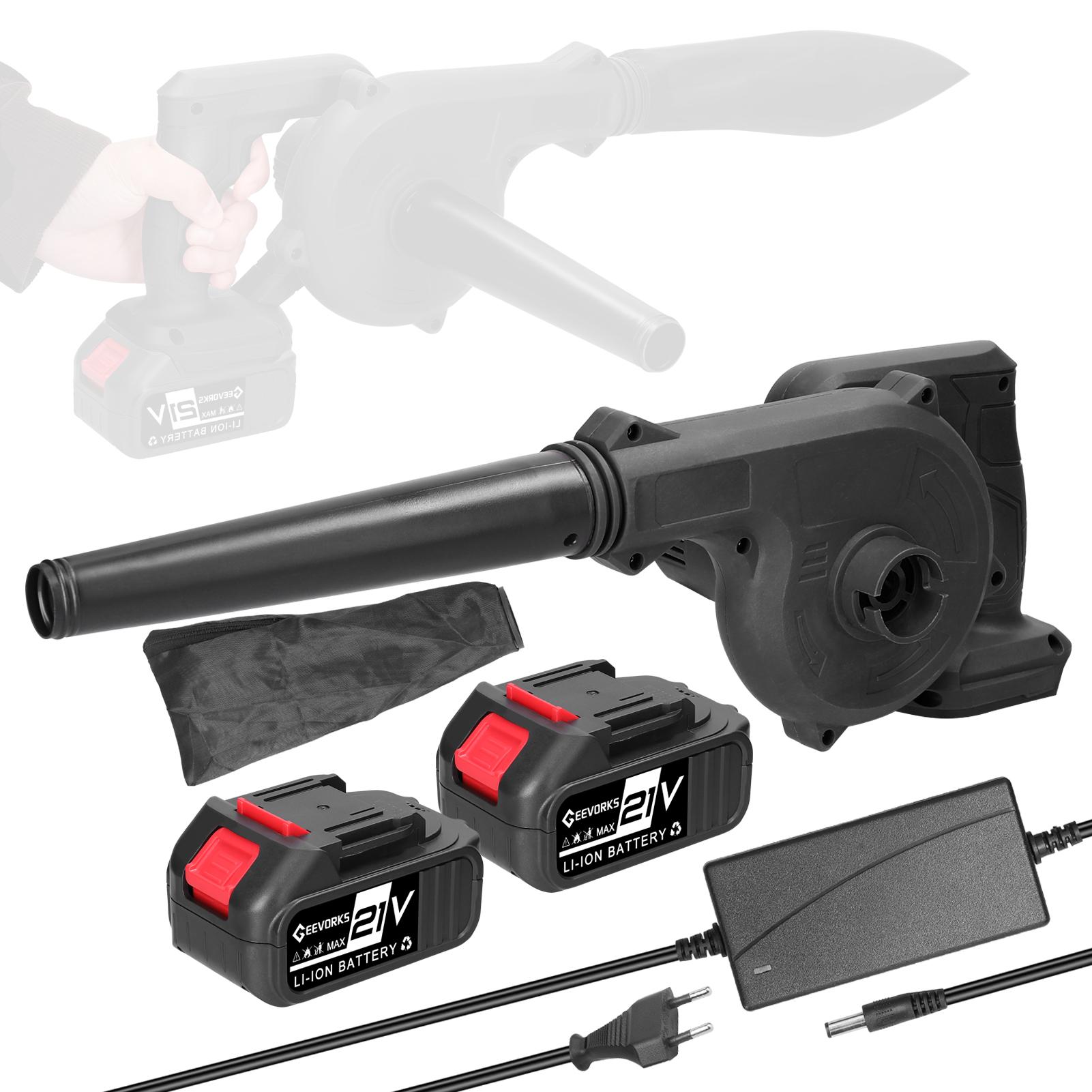 

Geevorks Мощный Мотор Ручной Электрический Вентилятор На Литиевой Батарее Сильный Ветер Бесступенчатый Вентилятор Воздуха 2pcs batteries EU Plug разноцветный