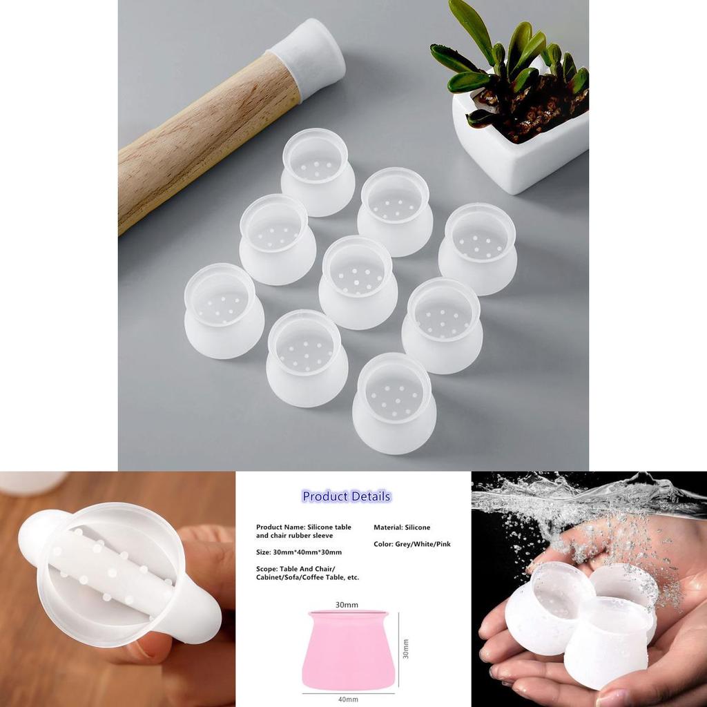 Silent Anti-slip Tpr Chair Leg Cap With Thickened Floor Protector For Furniture Foot Cover