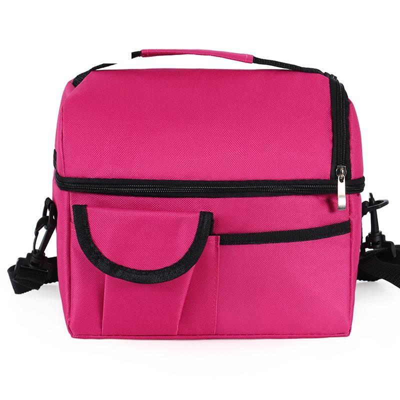 Insulated Shoulder Portable Bag Tote Picnic Storage Box Thermal Cooler Lunch