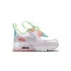 Nike Air Max 90 Toggle Comfortable Round Toe Abrasion Resistant Abrasion Resistant Low Top Toddler Shoes CV0065-102
