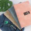 Password Notebook Creative Students Leather Password Travel Retro Loose-leaf Notebook Password A5 Notebook