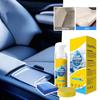 Multi-Enzyme Foam Cleaner For Car Interior Leather, Plastic & Fabric Steering Wheel Seat Decontamination Maintenance Spray