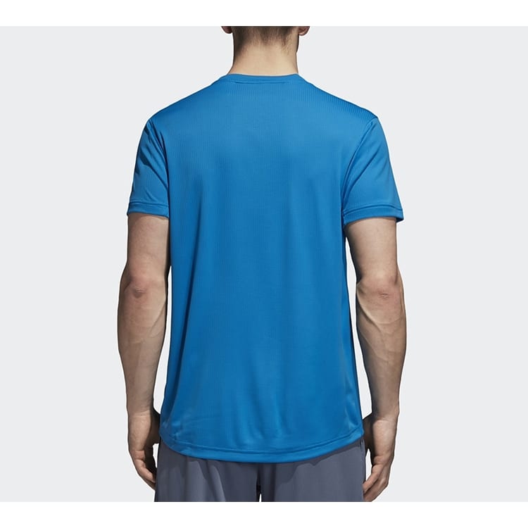 Adidas Set-in Sleeve T-Shirt Men's Blue CZ5426