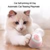 Interaktiver Katzenball für Haustiere, intelligenter elektrischer Indoor-Katzen-/Hunde-Entlastungsball, Selbstglück, automatisch rollender magischer Ball, Katzenzubehör