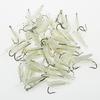 10PCS Appâts de Pêche Crevette Souple Lumineuse avec Hameçons pour Achigan Truite Poisson-chat