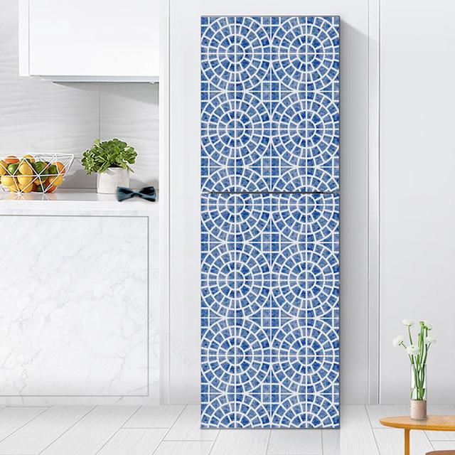 

Наклейки с розами на холодильник, обои для кухни, виниловый плакат, наклейка на холодильник, домашний декор, спальня, новогоднее украшение 60x150cm(1 pcs)