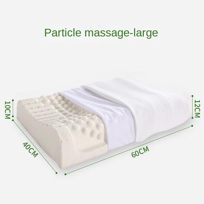 Pure natural latex pillows, sleep latex massage pillows, orthopedic pillows, pure natural latex memory pillows, enhance immunity