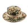 Outdoor Wide Brim Bucket Hat for Fishermen Summer Camouflage Sun Protection for Hiking and Fishing