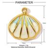 3pcs/Lot Stainless Steel Fish Bone Mermaid Tail Bracelet DIY Charms Women Shell Crab Conch Necklace Pendant Heart Love Jewelry