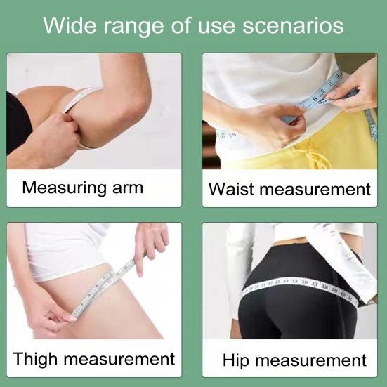 150CM Heart Retractable Tape Measure Soft Mini Measuring Tape Portable Tailor Sewing Cloth Weight Loss Body Measuring Tape Flexible Ruler Tape