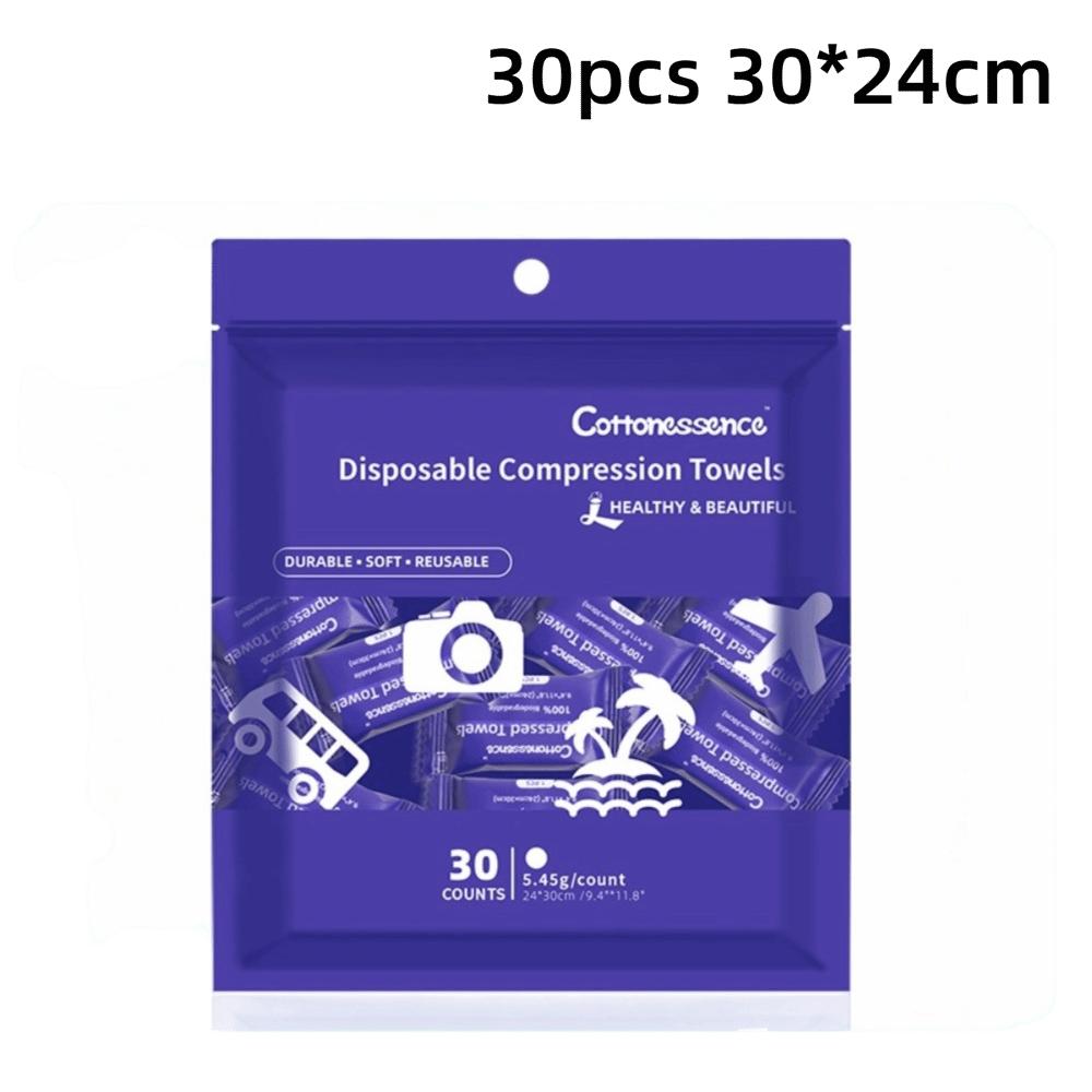 Portable Compressed Towels Soft Fabric Portable Towels New Disposable Face Towels  Camping