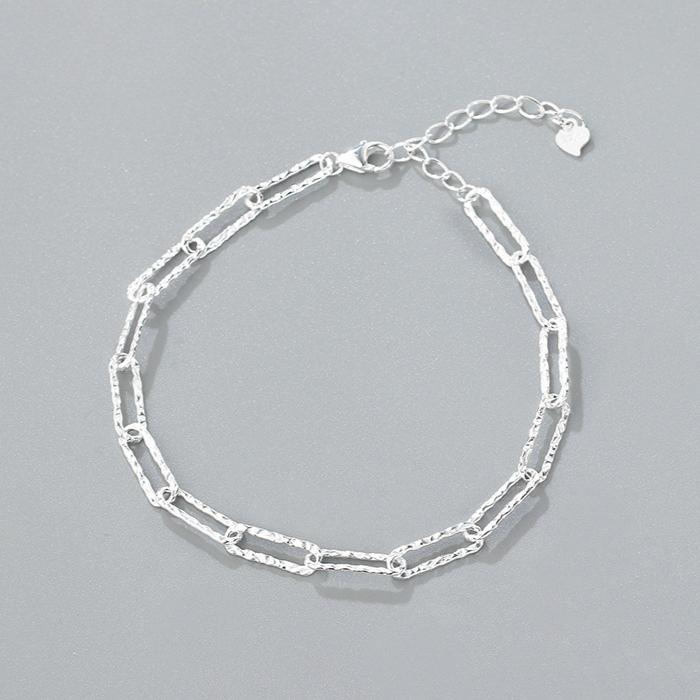 Браслет из серебра 925 пробы с жемчужными бусинами для женщин и девушек, винтажный дизайн, корейский двухслойный браслет с подвесками, роскошное ювелирное изделие для вечеринки