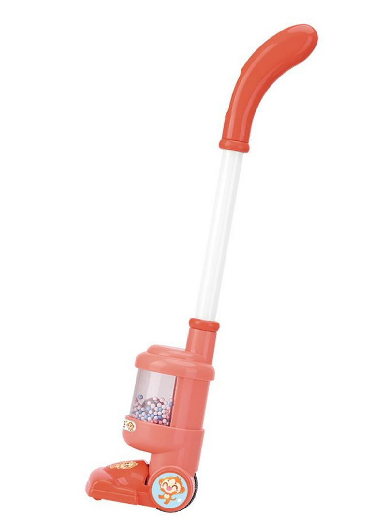 

Educational Puzzle Toys: Handheld Pretend Play Vacuum Cleaner for Boys and Girls красный